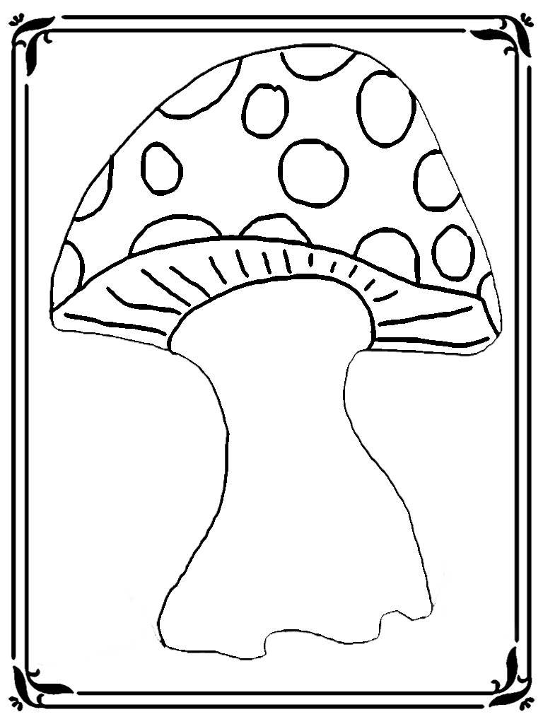 Coloring Pages Of Fungi / Fungi Coloring Worksheet | Homeschooldressage